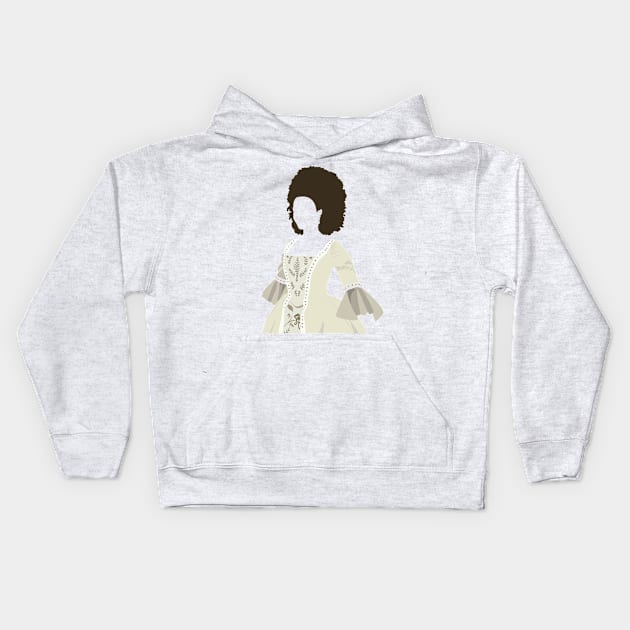 Queen of England Kids Hoodie by BSouthern